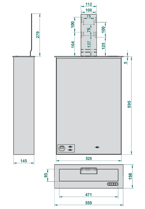 Winda LCD ADVANCED LCD lift 19 VIZ-ART