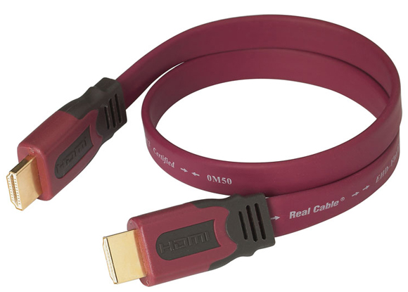 Kabel HDMI Real Cable HD-E-FLAT 15 m