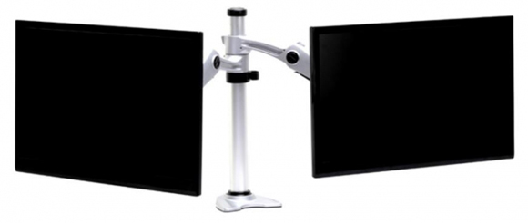 Uchwyt biurkowy na 2 monitory KNO-01B4C
