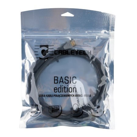 Kabel HDMI-HDMI 1.8m Cabletech Basic Edition - 1.4 - Kable HDMI - HDMI