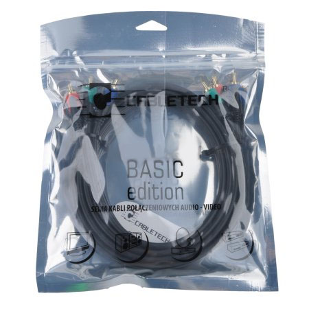 Kabel 3RCA-3RCA Component 3m Cabletech Basic Edition - Kable Component