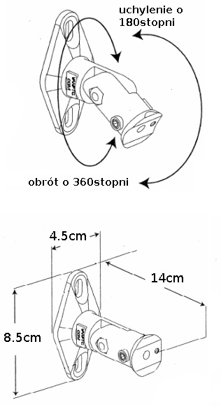 Uchwyt pod goniki LC-G352