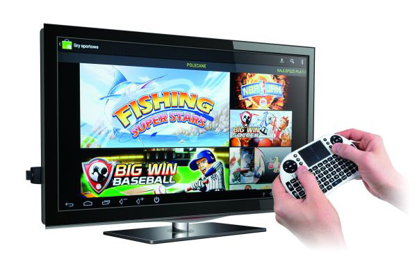Bezprzewodowa mikroklawiatura - do Smart TV PC - Smart TV Android