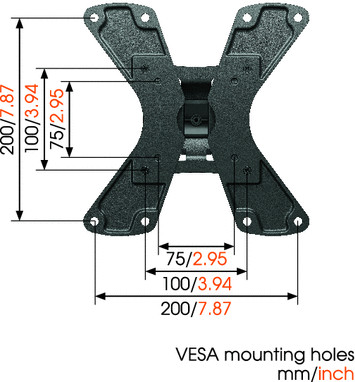 Uchwyt do monitora WALL 1120 Vogels