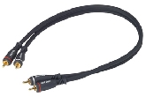 Kabel 2RCA-2RCA Real Cable CA 201 0,5 m