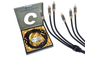 Kabel 3RCA-3RCA Component 1.8m Cabletech Platinum Edition