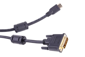 Kabel DVI-HDMI 10m GOLD v1.3b