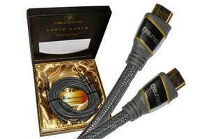 Kabel HDMI-HDMI Cabletech Gold Edition (bawełna)